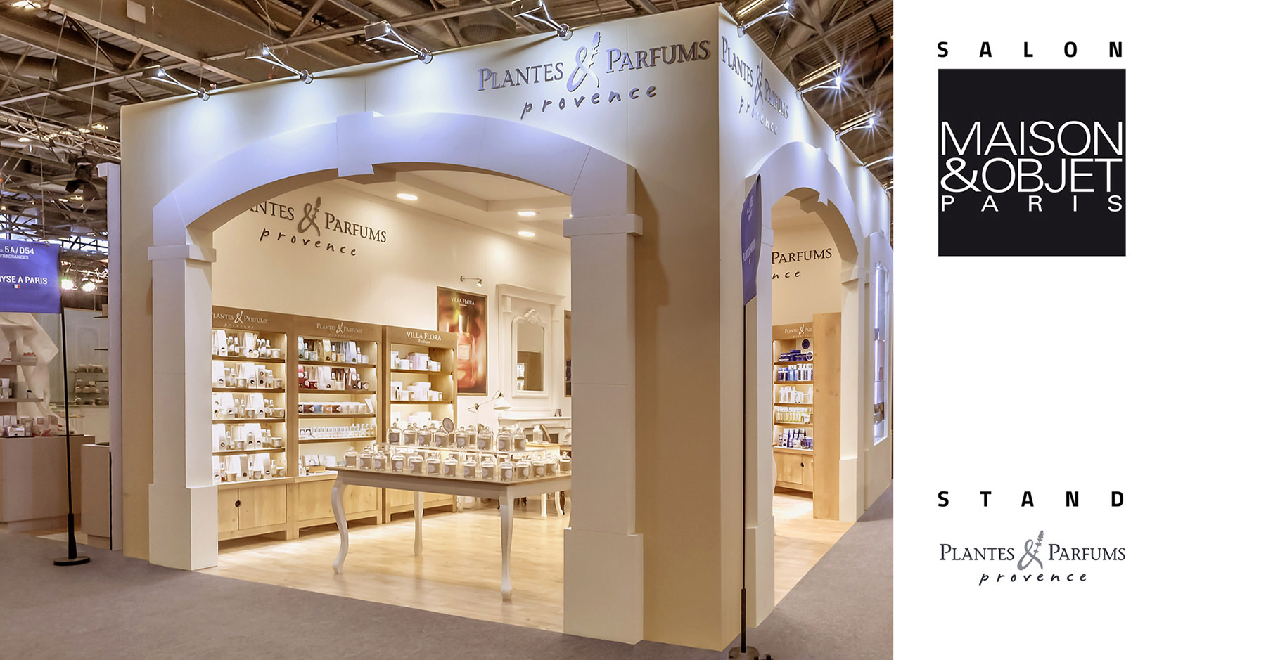 Picture of Plantes & Parfum booth to comparate